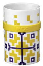 PO:Selected - Yellow Folkloric Ring Mug 14688 - 6.76oz / 200ml Mug - $543.77 MXN