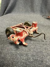 Vintage Rare Planter International Red Silk 2 Row Planter Wire Hook - $18.81