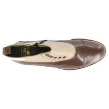 Men Stacy Adams High Top Boot Madison Biscuit Toe Brown Taupe Side Zip 00026-249 image 7