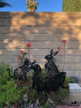 Metal Animal Silhouette Cut Out Garden Stake, CHOOSE Style - $18.90