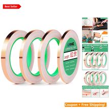 Conductive Copper Foil Tape - 4 Sizes for Ultimate Project Versatility - $37.57