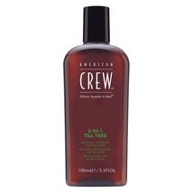 American Crew 3-In-1 Tea Tree Shampoo, Conditioner, Body Wash 3.3oz - £11.40 GBP