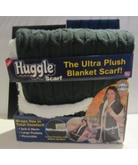 Huggle Scarf Charcoal Gray The Ultra Plush Blanket Scarf One Size Fits All NEW - $18.95