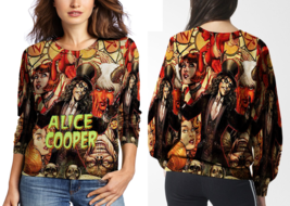Alice Cooper Unique Full Print Sweatshirt For Women - $29.99