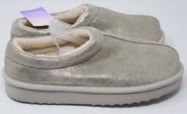 Women&#39;s Amira Suede Clog Slippers - Stars Above Metallic Gold SIZE 10 NWT - $14.84