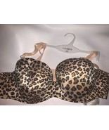 NWT Cacique Intimate Leopard Print Push Up Strapless Bra! Size 44 b - $653.87 MXN