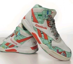 Vtg Reebok Hasbro Monopoly Shoes Reverse Jam Series Mens Size 9 2008 Used - €76,97 EUR