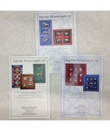 Jean Boyd - Happy Memories Quilt Patterns - Pop-Out Picture LOT OF 3 # 1... - $11.57