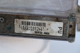 1999 Honda Accord 2.3L ManTrans MTX ECU ECM Eng CONTROL MODULE 37820-PAA-L11 image 4