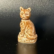 Wade Whimsies Red Rose Tea Cat Figurine Pet Shop Series Vintage Made in England - £3.91 GBP