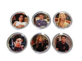 FRIENDS TV Show Rachel Ross Joey +ALL Magnet Set of 6 Big Fridge Locker ... - $19.19