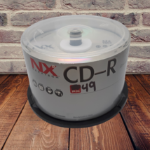 Nexxtech NX CD-R Recordable CD   Pack 49 - $12.16