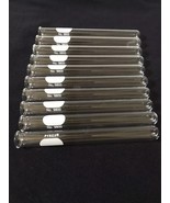 Lot of 10 Vintage Pyrex No. 9800 Test Tubes 5 3/4&quot; Long, Holds 30 ml Water - $24.75