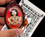 Thai Amulet Couple Inn Koo oil Magic Charm Passion Partner Luck Arjan To... - $59.39