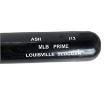 Game Used  MLB Bat Ash i13 Prime Louisville Slugger Cracked 34 061710 - $39.05