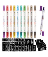 HAWINK Temporary Tattoo Markers for Skin 10 Body Markers 56 Large Tattoo  - $27.96
