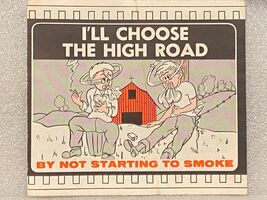 Vintage 1960's Tri Fold Don't Start To Smoke Pamphlets 4.25" X 4.5" *NEW... - $9.99