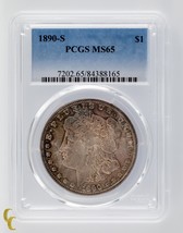 1890-S Silber Morgan Dollar PCGS Ausgewählten Ms 65 - £1,121.51 GBP