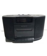 Sony ICF-CS650 AM/FM/Cassette Dream Machine Clock Radio ✅TESTED WORKING - $348.43 MXN