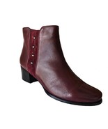 Regarde Le Ciel Women&#39;s Jolene 23 Leather Zipper Ankle Boot Byron/Madera - $372.30 MXN