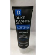 Duke Cannon Supply Co. Mens Standard Issue Face Lotion Fragrance Free 3.... - £8.70 GBP
