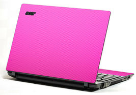 LidStyles Carbon Fiber Laptop Skin Protector Decal Acer Aspire One AO756-2840 image 5