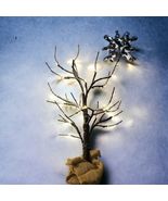 apothecary &amp; co Decorative LED Snow Tree 2 ft - 24&quot; 4 Hr Timer 24 Glowin... - $131.74 CAD