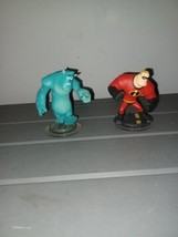 Disney Infinity Figures Characters Lot of 2 Mr Incredible and sully pixar. - £4.02 GBP