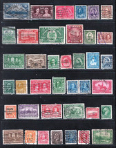 CANADA 1892-1952 Very Fine &amp; Fine Used Stamp Set #4 - £6.88 GBP