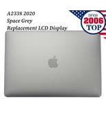 New Lcd Full Screen Assembly For Macbook Pro A2338 M1 2020 Space Grey - £314.60 GBP