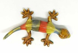 Golden Pond Collection Gecko in Orange, Blue, and Green from The (C) - £30.55 GBP