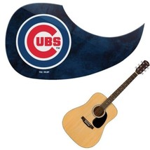 MLB Chicago Cubs Baseball Official Merch Team Color Guitar Pick Guard - £9.40 GBP