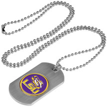 LSU Louisiana State Tigers with a embedded collegiate medallion - $15.00