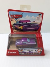 Mattel Disney Pixar Cars Ramone 59 Impala #16 Purple With Flames New In Package - £14.01 GBP