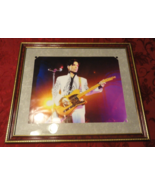 FRAMED PRINCE ROGER NELSON IN PURPLE BACKGROUND IN MAHOGANY FRAME 27&quot; X 23&quot; - $2,773.69 MXN