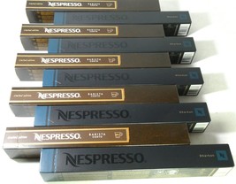 OFFER !! Nespresso 5 Sleeves DHARKAN &amp; 5 CORTO Coffee Original Line,Read - £237.02 GBP