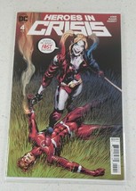 DC COMICS HEROES IN CRISIS #4! HARLEY QUINN COVER! SECOND PRINT NM New U... - £7.55 GBP