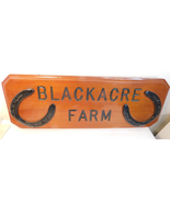 Vintage Blackacre Farm Plaque Louisville Kentucky - £27.53 GBP
