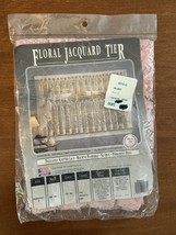 Vintage Baby Girl Pink Lace One Piece Valance Curtain 1 Window 40”x21” NOS - $343.32 MXN