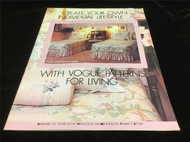 Create Your Own Individual Lifestyle..With Vogue Patterns Craft Pattern Booklet - £9.53 GBP