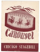 Chicago Stagebill “Carousel” June 8 1947  Shubert Theater - £15.95 GBP