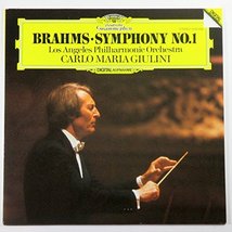 Brahms: Symphony No. 1 [Vinyl] Carlo Maria Giulini; Los Angeles Philharmonic Orc - £15.79 GBP