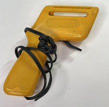 Vintage Aurora Track Remote Slot Car Yellow Controller (untested) - $6.89