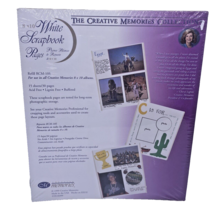 Creative Memories White Scrapbook Pages 8x10 Refill RCM-10S 15 Sheets 30 Pgs NEW - £20.81 GBP