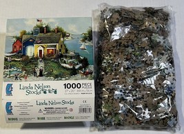 Ceaco Jigsaw Puzzle Linda Nelson Stocks Gifts From the Garden 1000 Piece... - $12.95