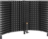 The True North Microphone Isolation Shield With Desk Ft. And Stand Mount... - $58.92