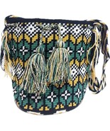 Handmade Wayuu Crochet Tote Bag, Woven Mochila, Colombian Tribal Bag, Be... - $2,000.94 MXN