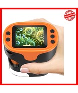 Pocket-Sized Digital Microscope for Kids - 2.5-Hour Battery Life &amp; Light... - $87.71 CAD