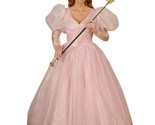 Women&#39;s Glinda the Good Witch Dress Theater Costume Small Pink - £391.12 GBP