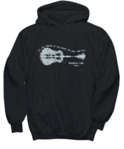 Guitar Player Hoodie Rhythm of the Lake Life Musician Add Name Location Custom  - $37.16+